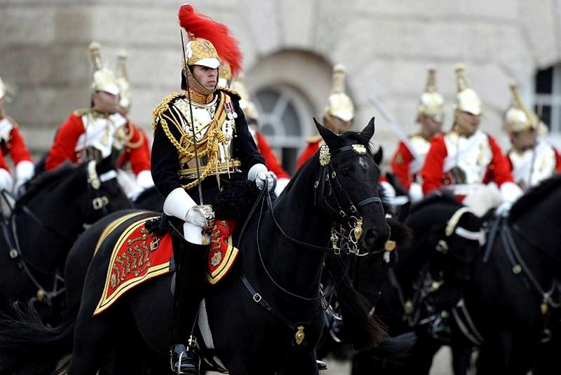 Soveriegns Escort from the Household Cavalry Mounted Regiment